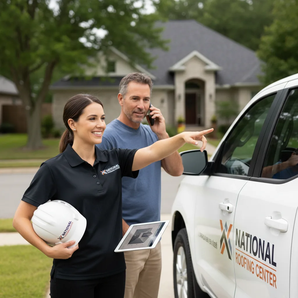 National Roofing Center customer support in Chevy Chase